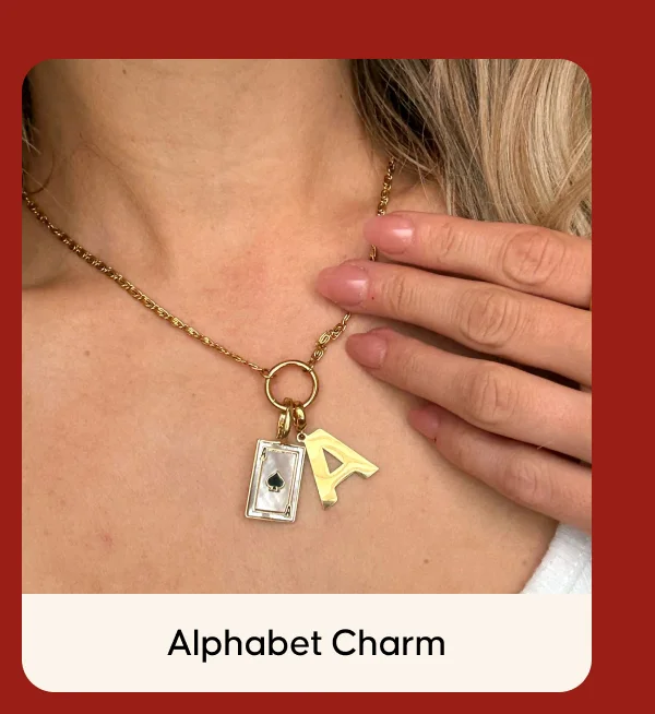 Alphabet Charm