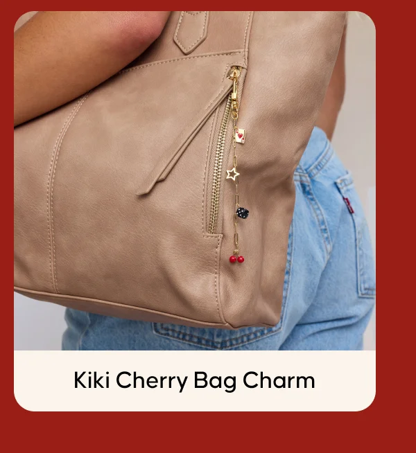 Kiki Cherry bag Charm