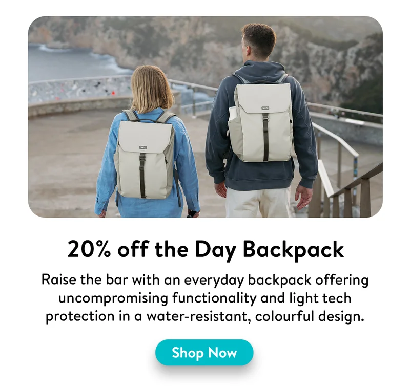 20% off the day backpack