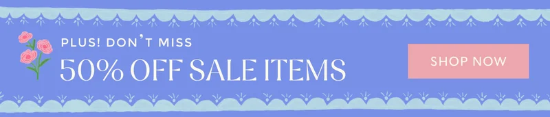 Plus, don't miss 50% off sale items