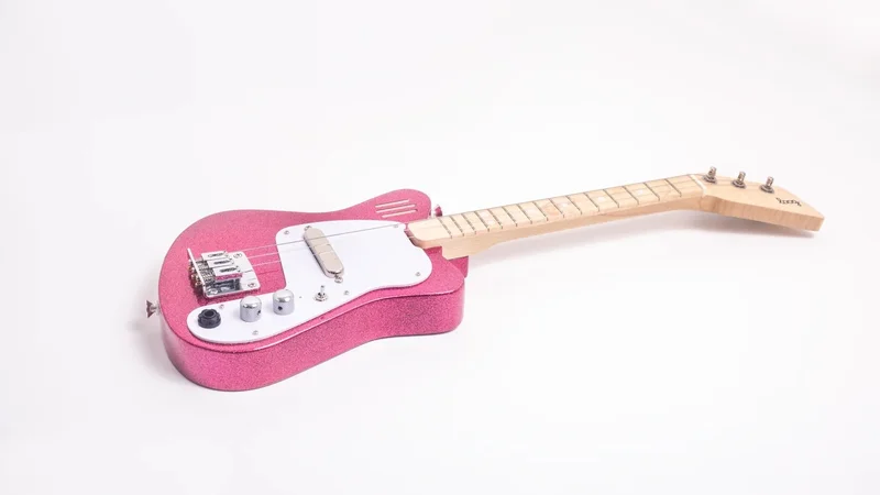 Magenta Loog Mini Electric Sparkle