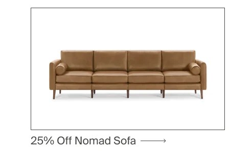 Nomad Leather King Sofa