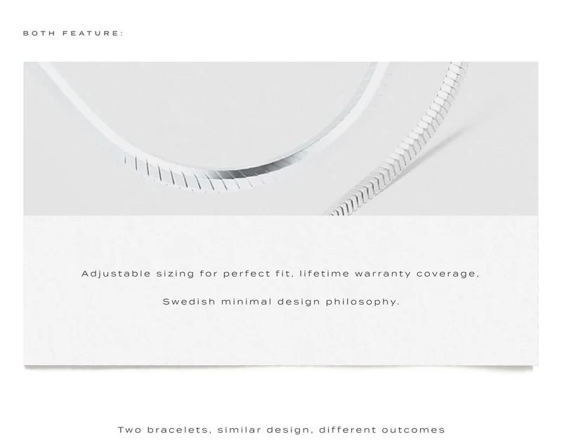Adjustable sizing for perfect fit, lifetime warranty coverage.