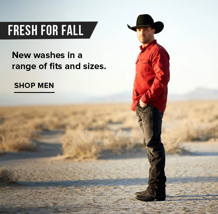 New washes in a range of fits and sizes. | SHOP MEN
