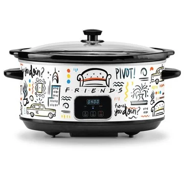 Friends 7-Quart Digital Slow Cooker