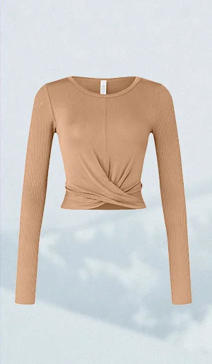 Cover long sleeve top