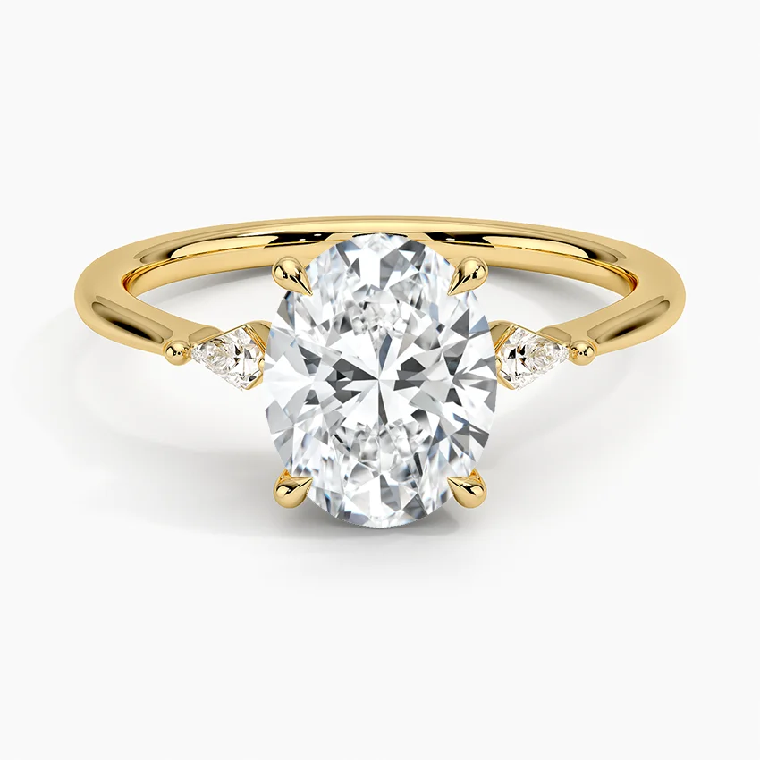 Aria Three Stone Diamond Ring
