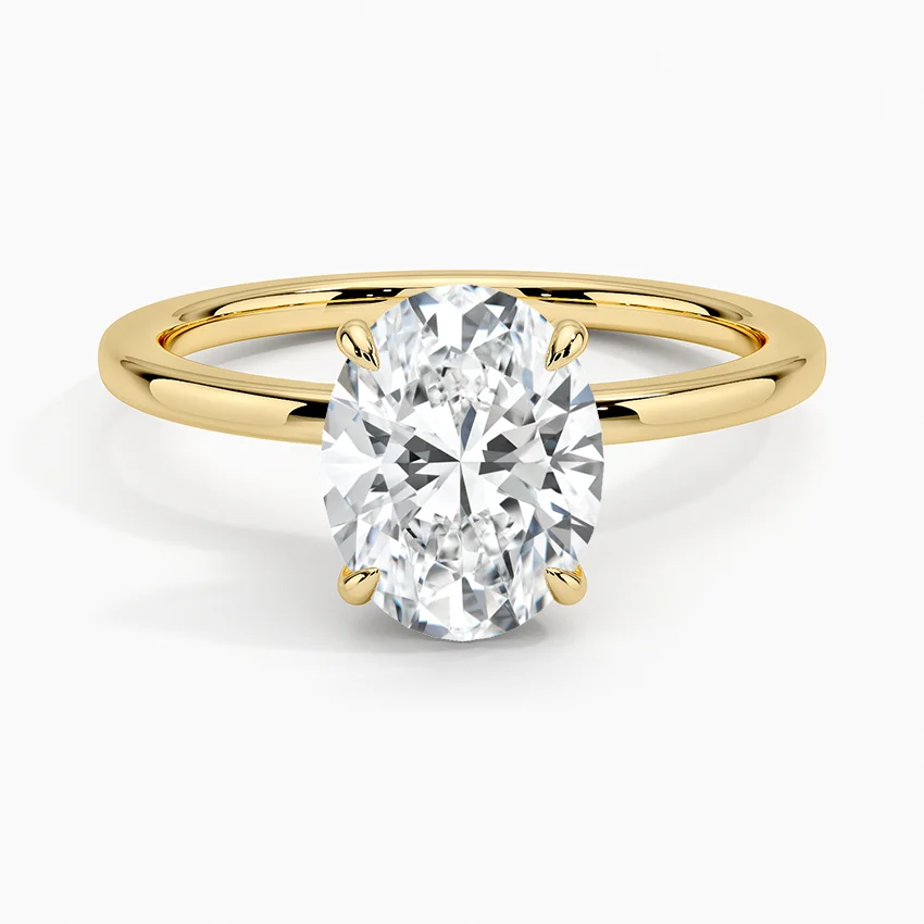 Secret Halo Diamond Ring