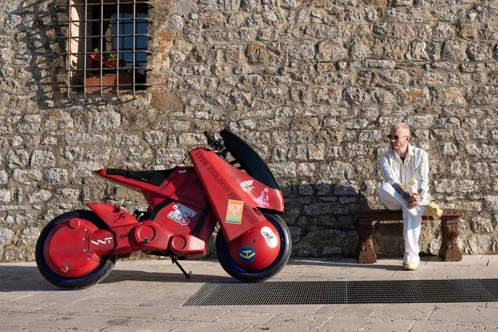 🏍️ J Balvin's First Electric Motorcycle Is Part Sculpture, Part Anime