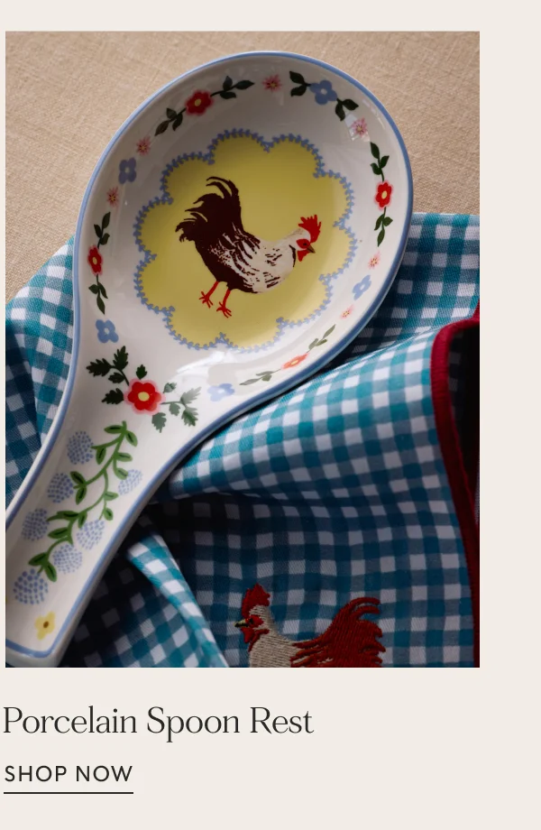 Porcelain Spoon Rest | SHOP NOW