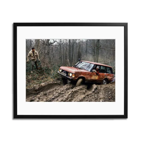 Camel Trophy Training Framed Print