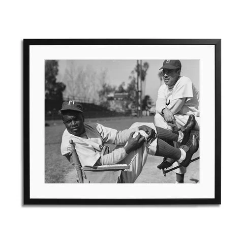 Jackie Robinson Framed Print