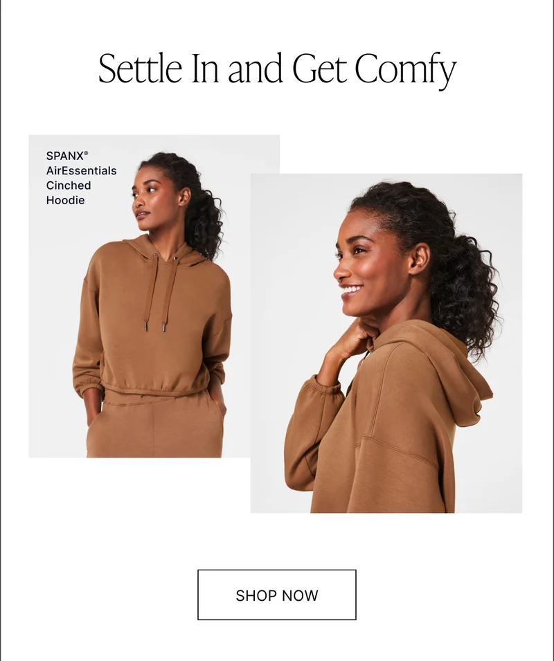 SETTLE IN AND GET COMFY