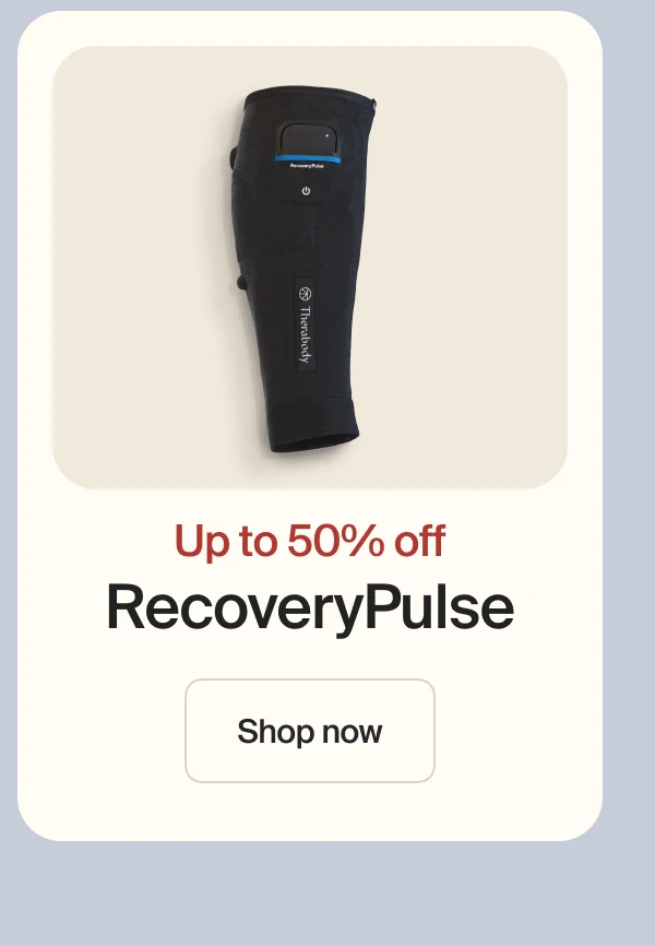 Up to 50% off | Recovey Pulse | Shop now
