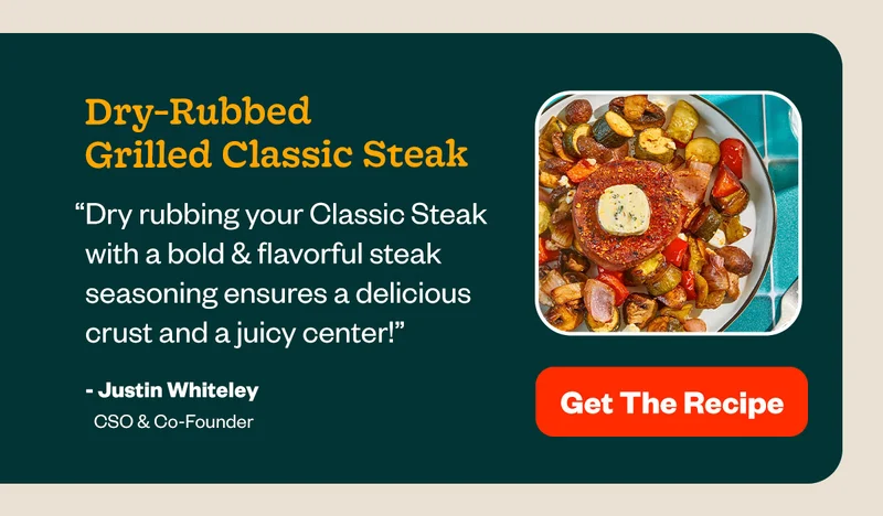 DRY-RIBBED GRILLED CLASSIC STEAK