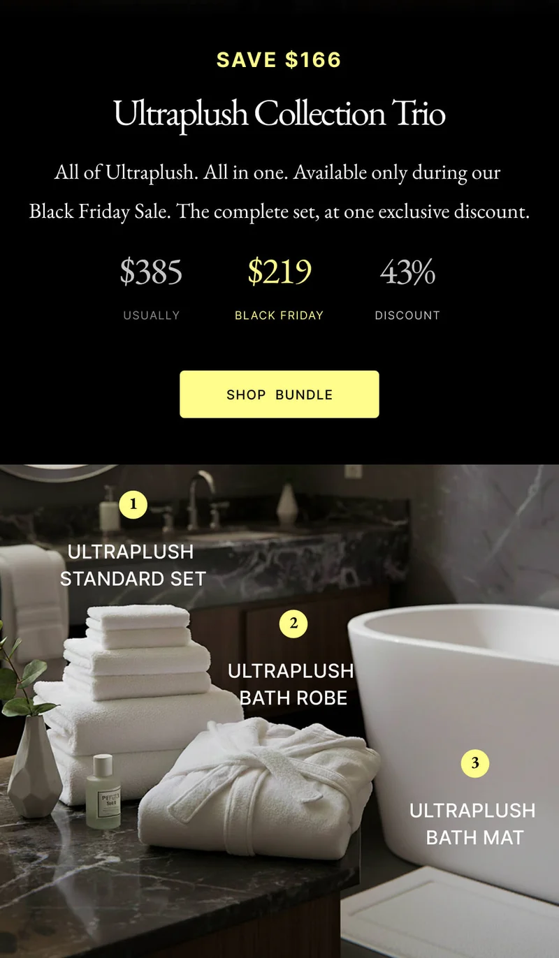 Ultraplush Trio Bundle | Save 43% OFF