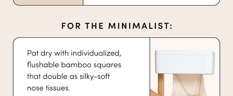For the minimalist