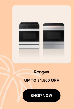 Ranges - UP TO $1,500 OFF - SHOP NOW