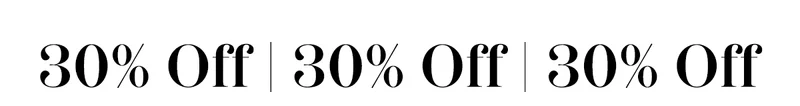 30% Off