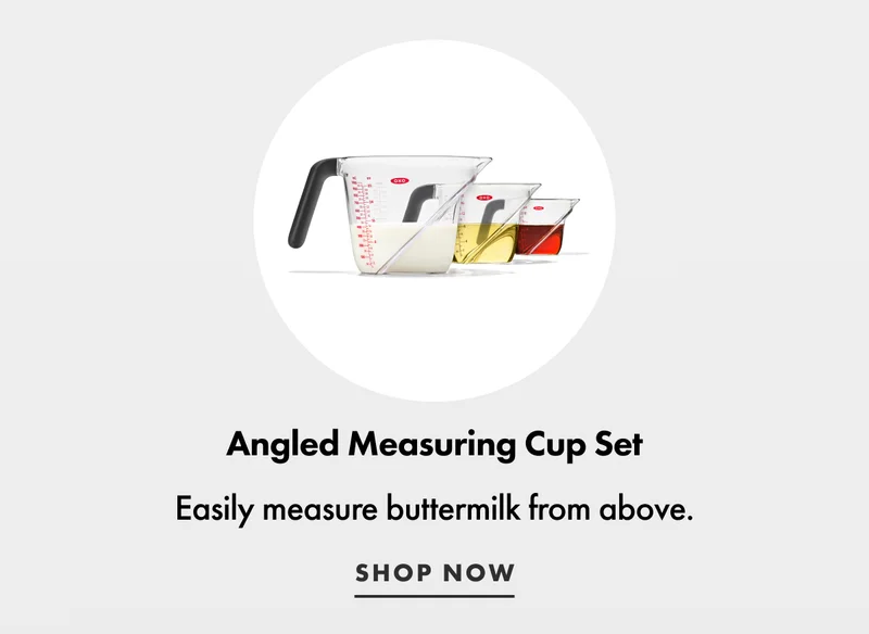 Angled measuring cup set. Shop now.