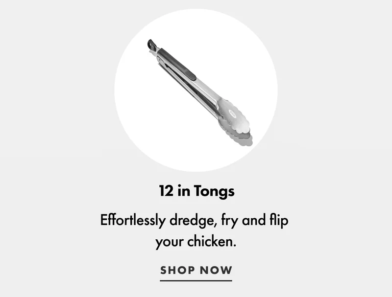 12 in tongs. Shop now.