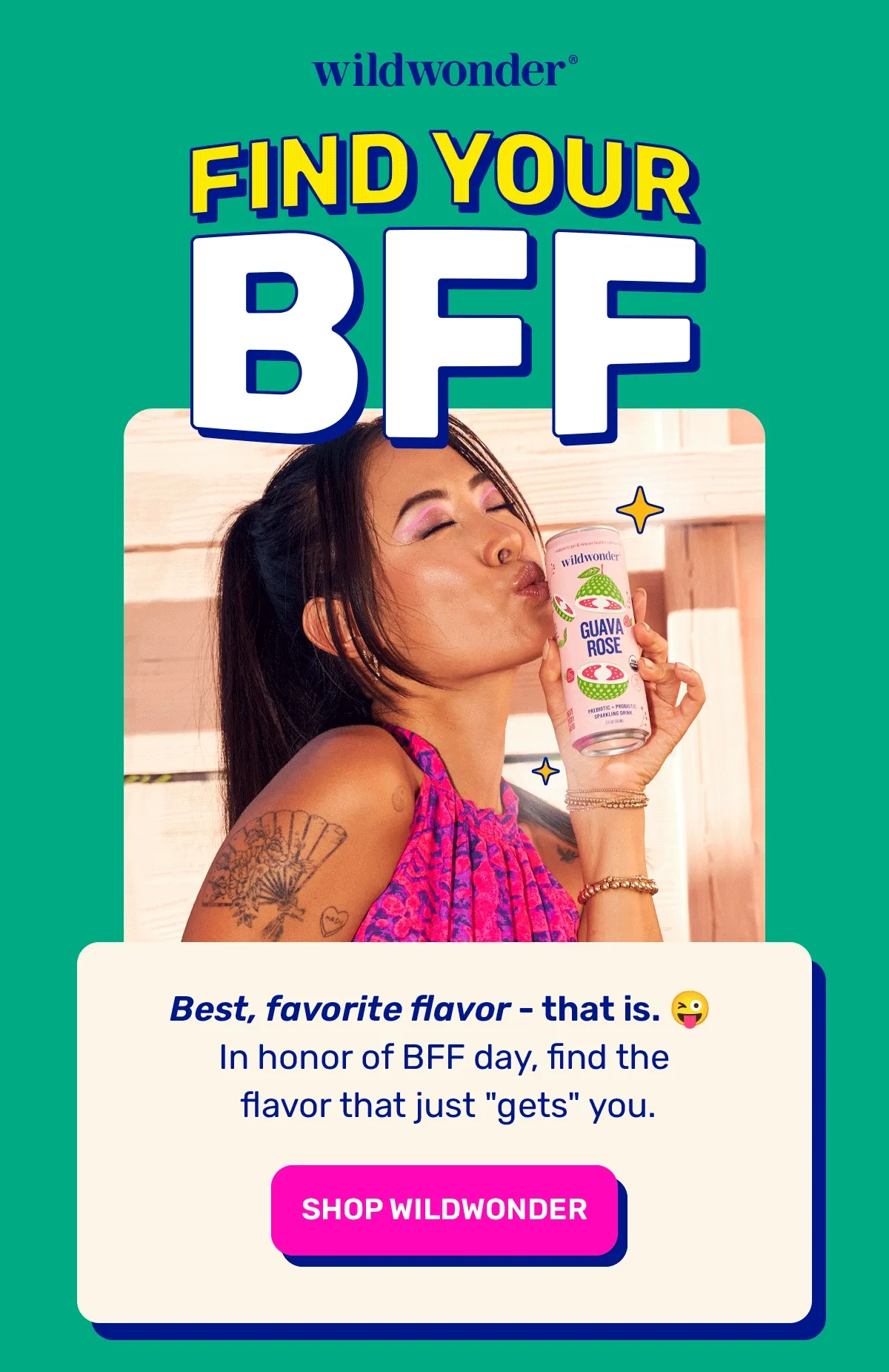 Find the flavor that gets you.