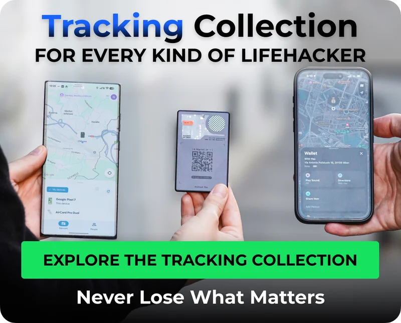 EXPLORE AND SHOP TRACKERS