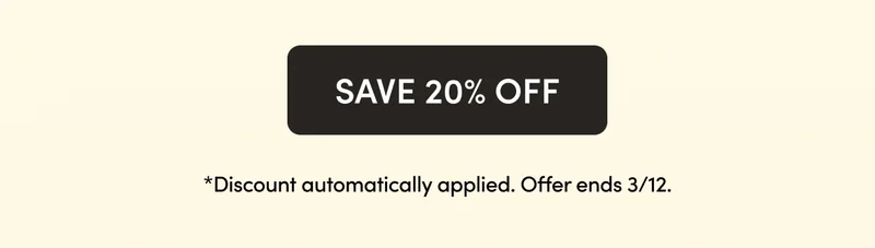 Save 20%