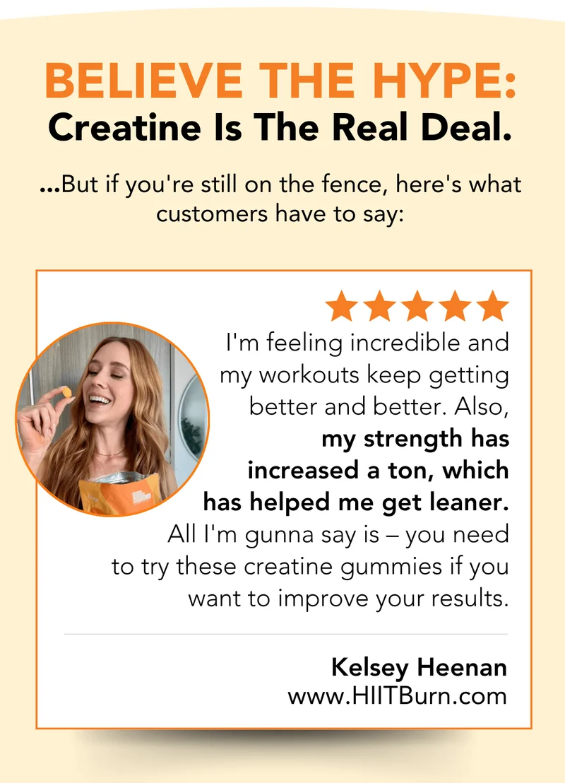 Creatine works – read the reviews!