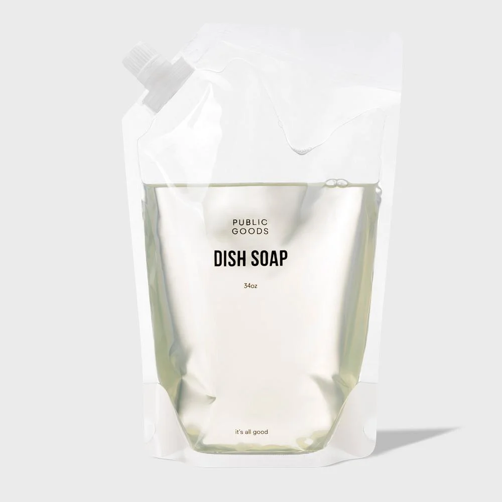Image of Mandarin Basil Dish Soap Refill