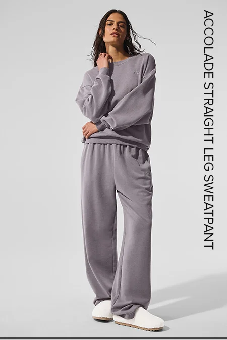 ACCOLADE STRAIGHT LEG SWEATPANT
