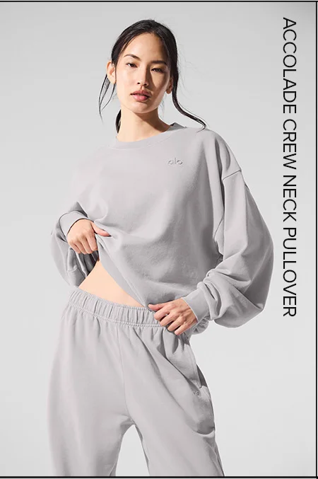 ACCOLADE CREW NECK PULLOVER