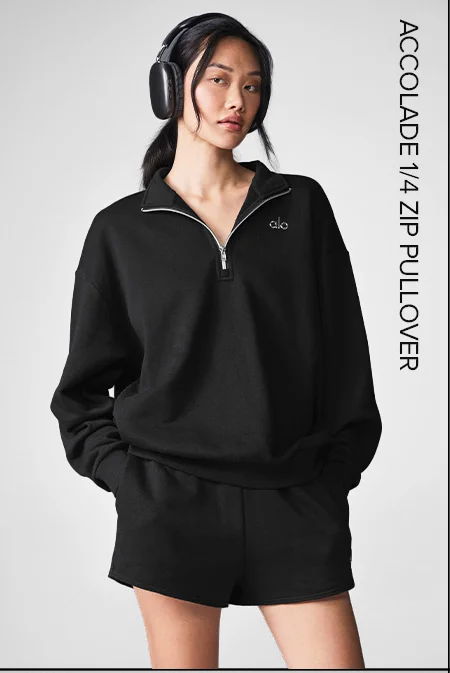 ACCOLADE 1/4 ZIP PULLOVER