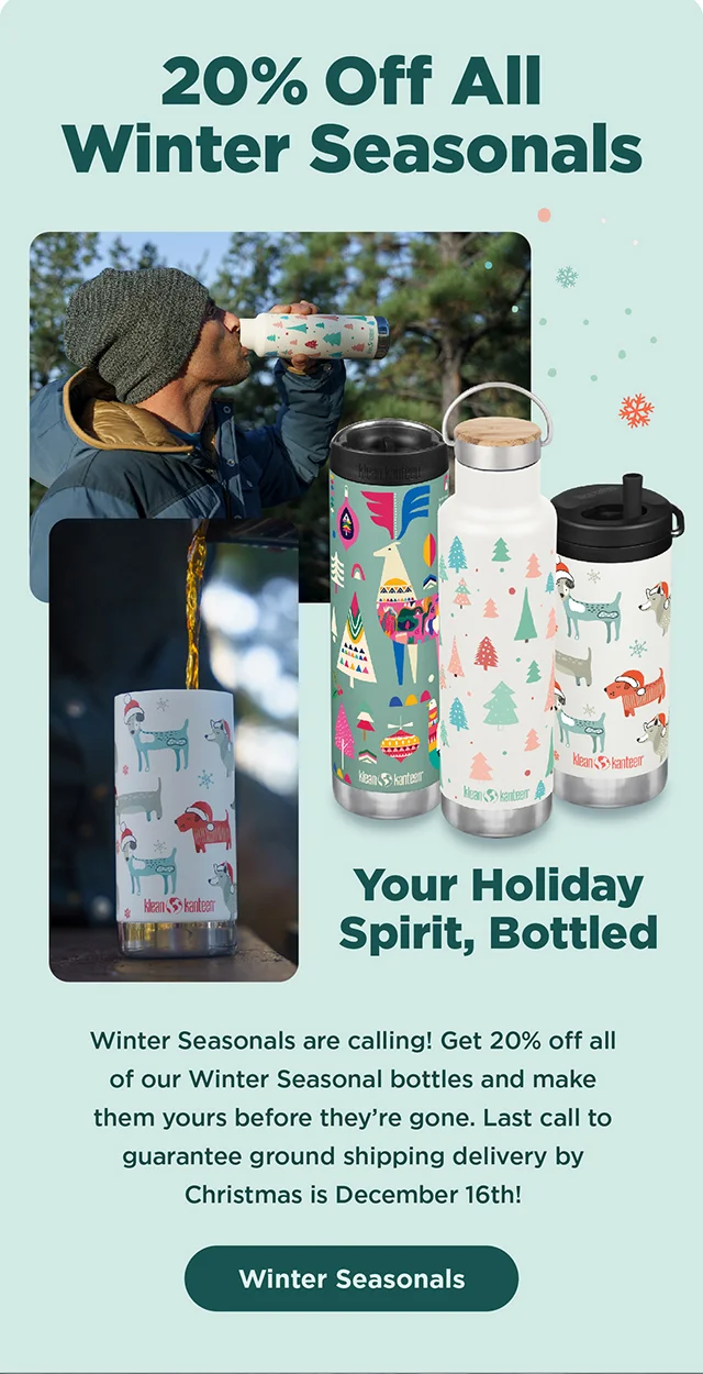 20% off Winter Seasonals