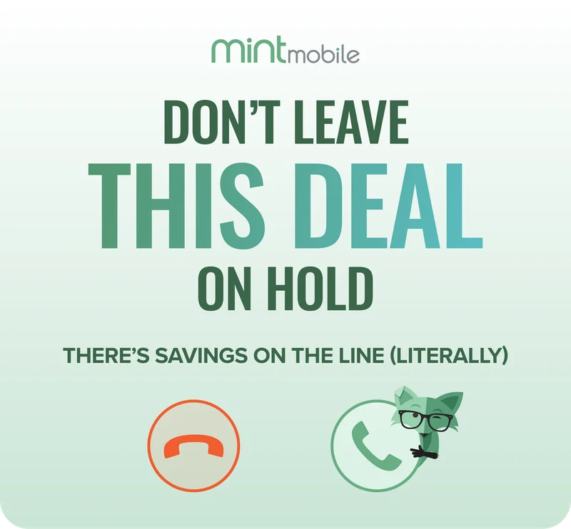 Don't leave this deal on hold - There's savings on the line
