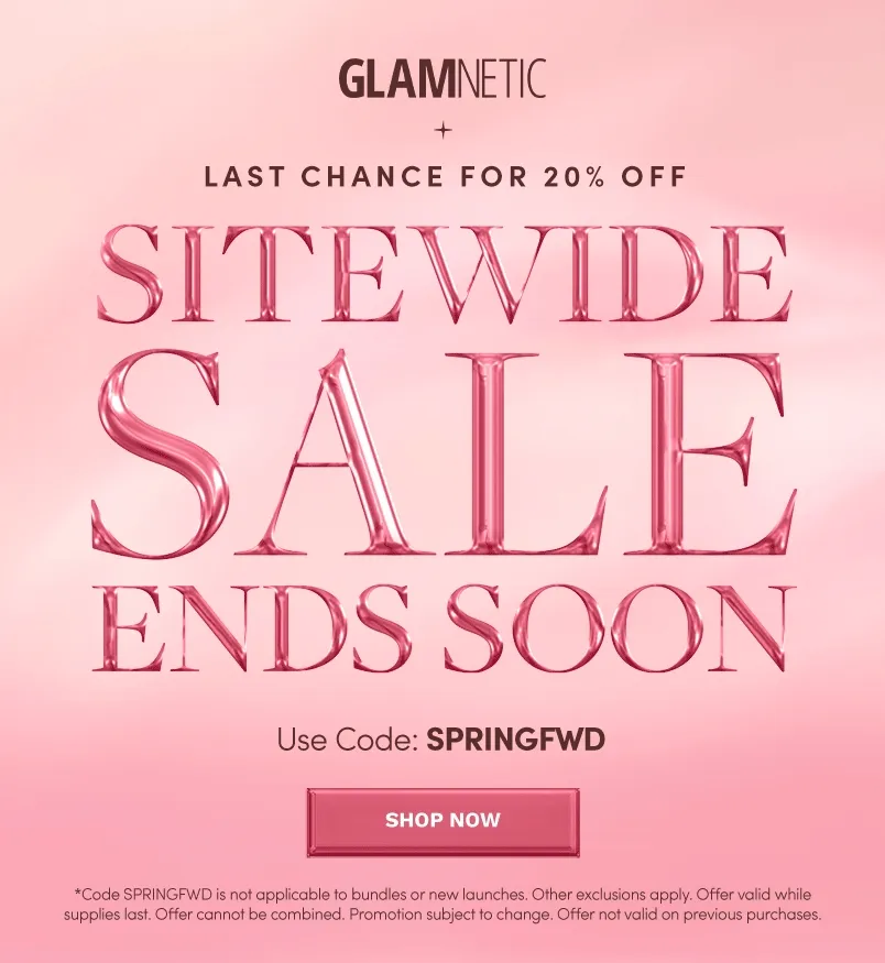 LAST CHANCE: Get 20% off sitewide with the code SPRINGFWD
