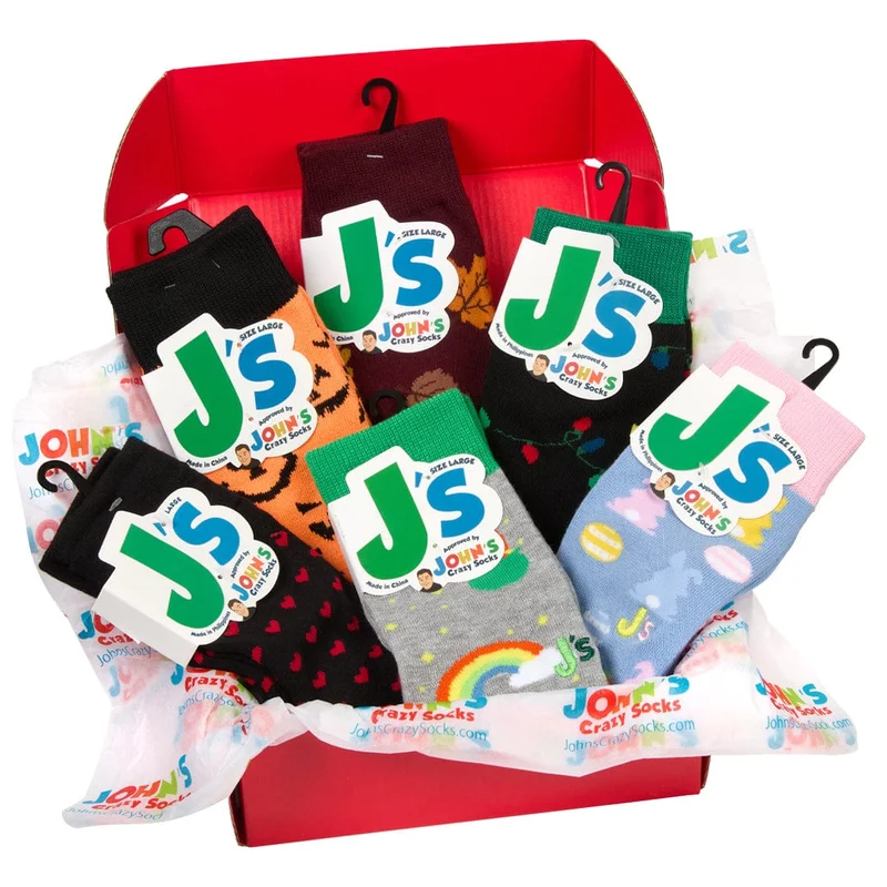 Image of Year of Holiday Socks Gift Box