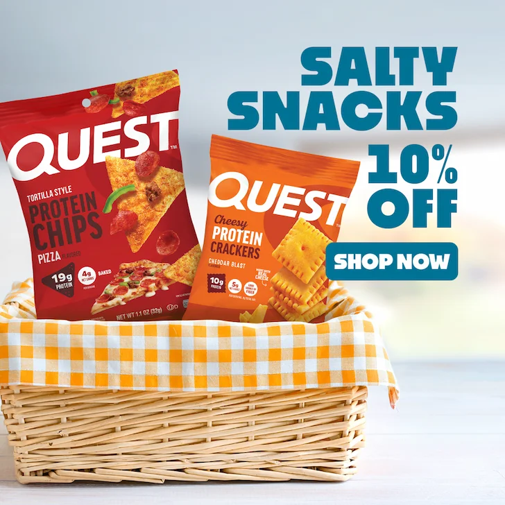 Quest Nutrition - Salty Snacks 10% Off