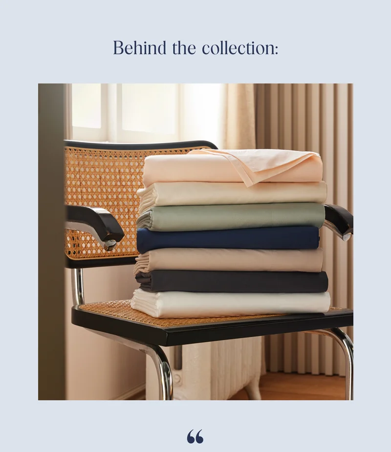 Behind the collection