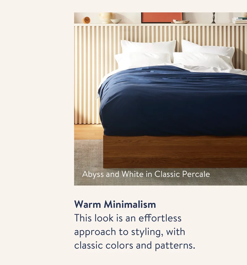 Warm minimalism