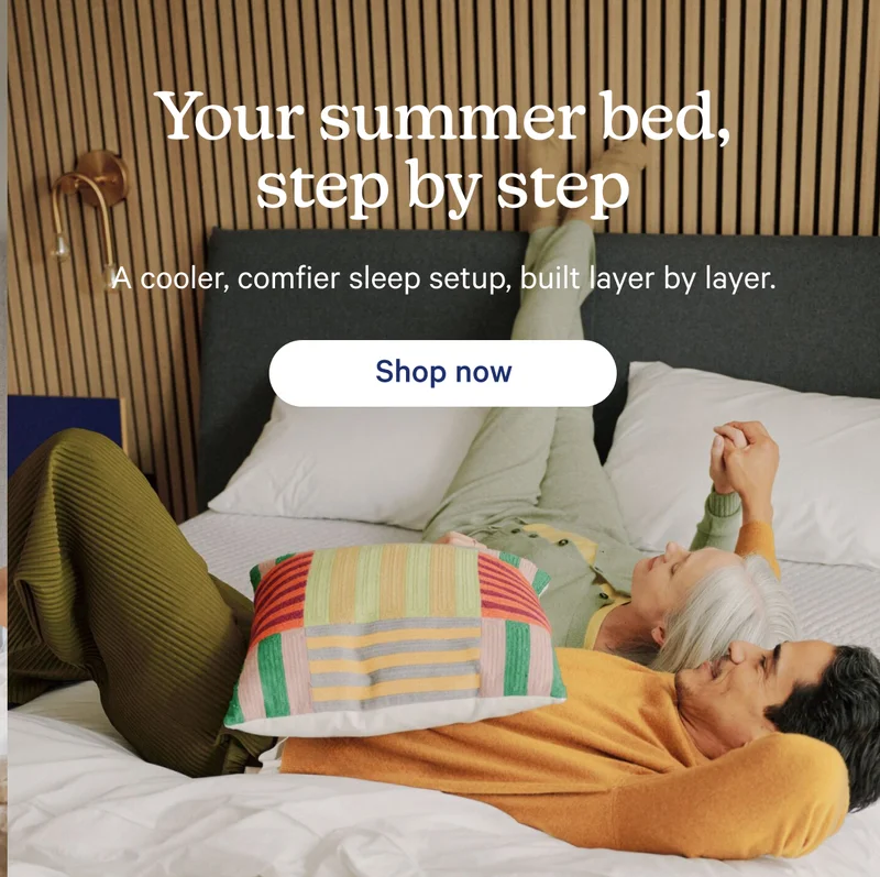 Your summer bed, step by step