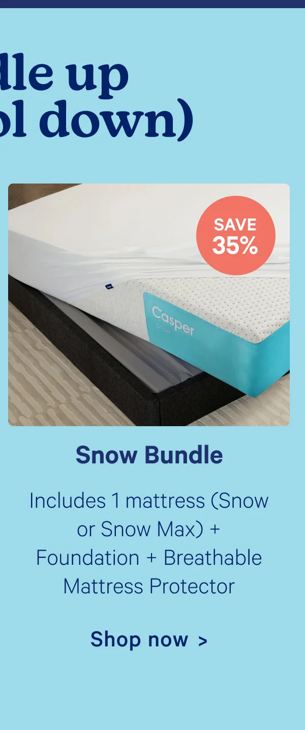 Snow bundle