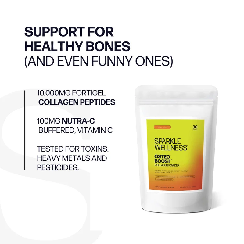 Image of Bone Mineral Boost Collagen - Orange
