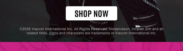 HT and Invader Zim. Shop Now