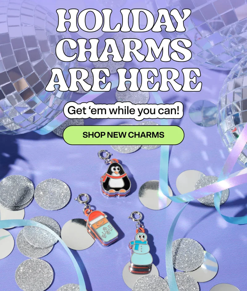 Holiday Charms are Here &nbsp; Get ‘em while you can!&nbsp; SHOP NEW CHARMS
