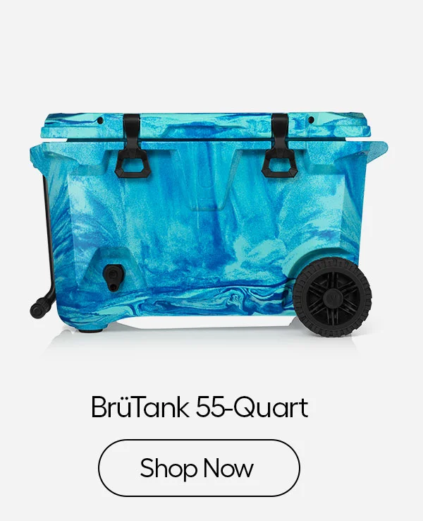 BrüTank 55-Quart, Ocean Swirl