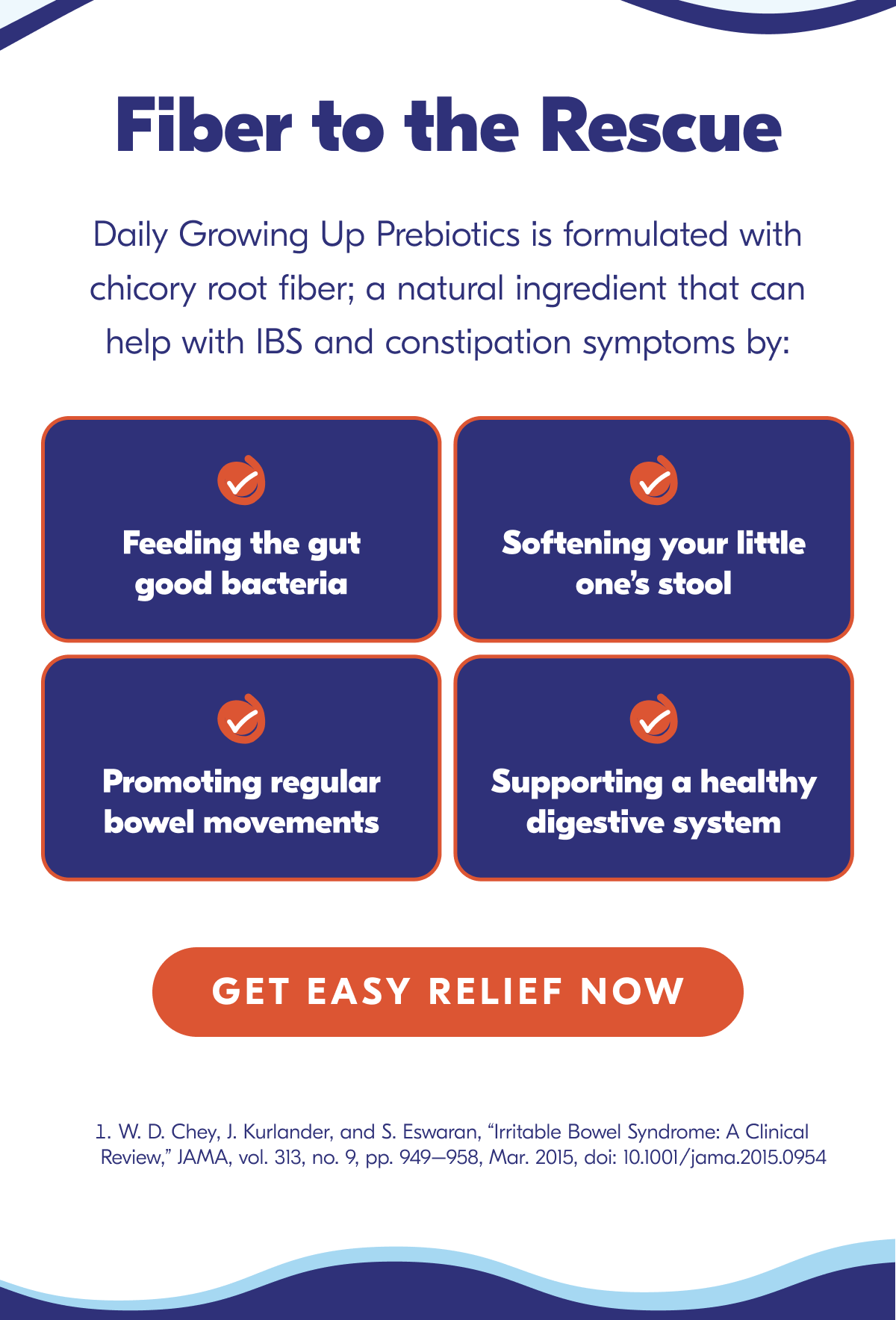 Daily Growing Up Prebiotics to the rescue!