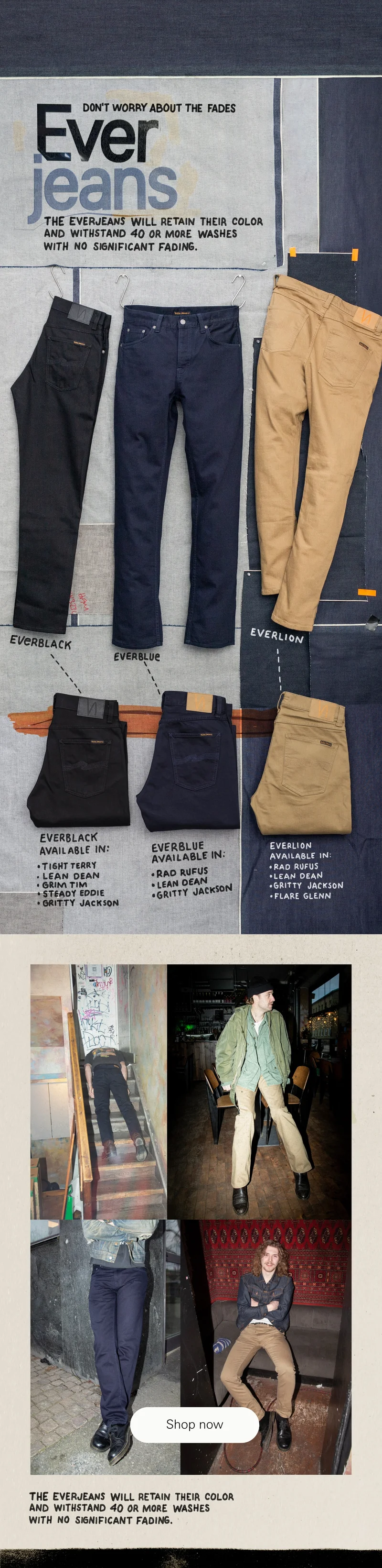 Everjeans Don't worry about the fades