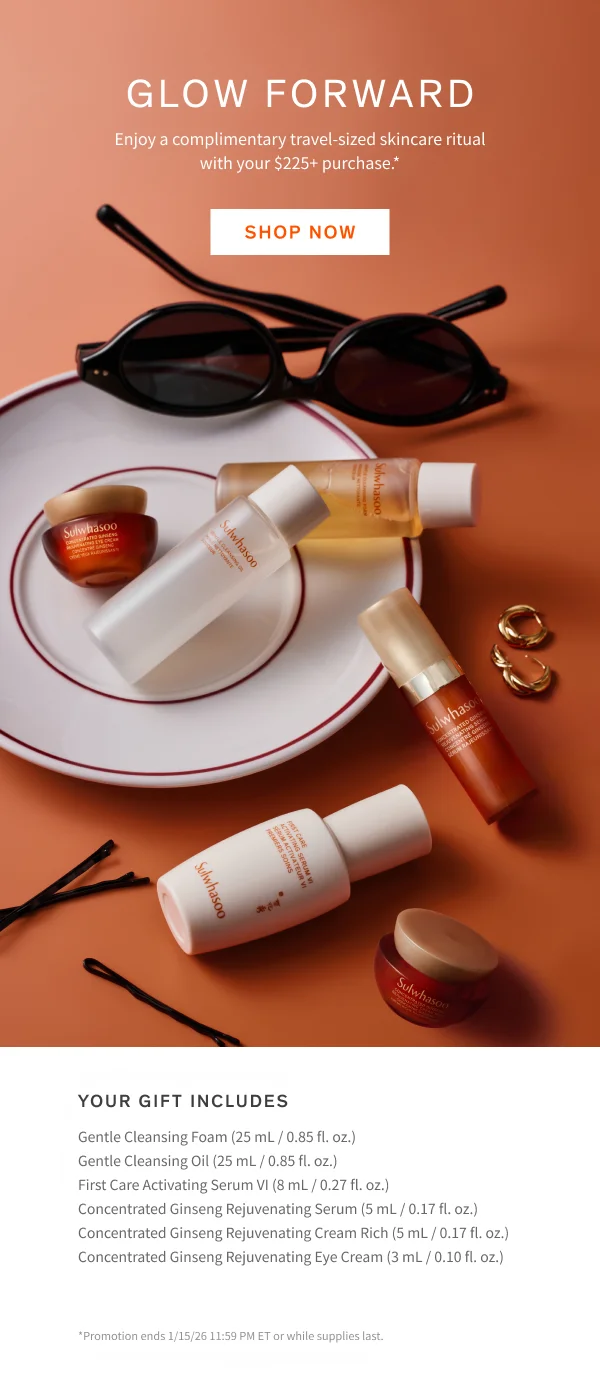 Luxe 5-pc gift with $225+ purchases