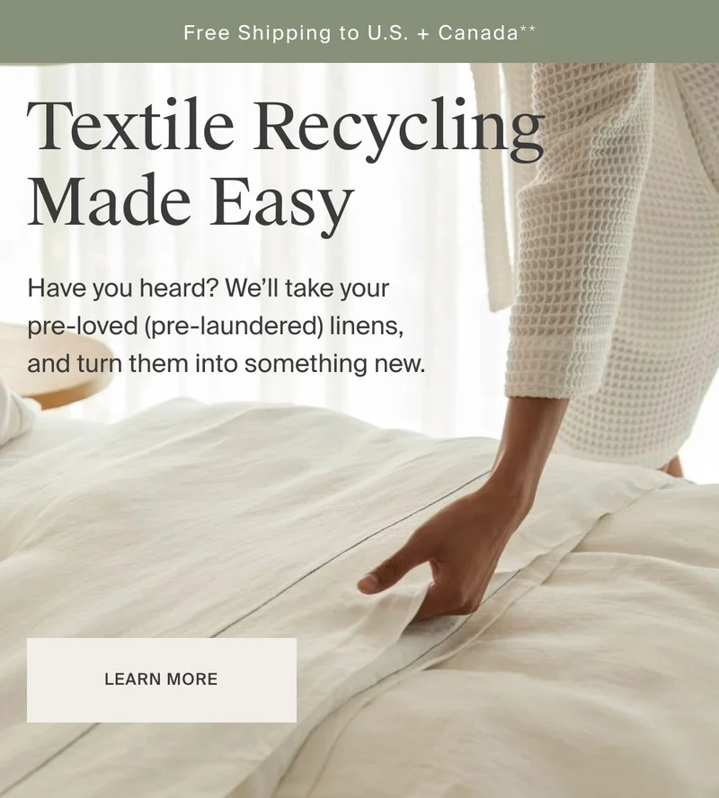 SuperCircle Keep Your Linens Out of Landfills | Learn More
